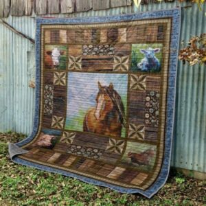 Happy Farmery Quilt Blanket Hn66  Quilt